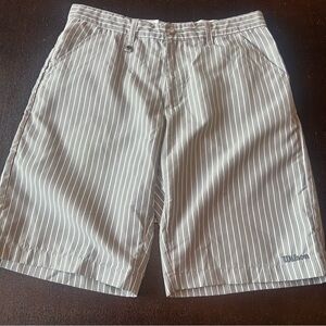 Wilson Gray Striped Men's Golf Shorts Size 34